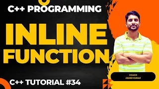 Inline Function in C C Programming In Hindi