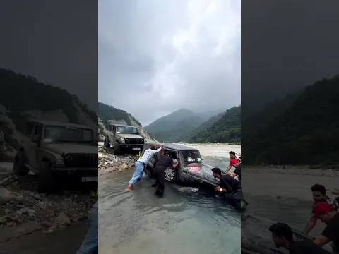 थार बिना घर पर बताए offroading करने चला गया 😂🤣 #trendingshorts #shortsfeed #offroading #faizvines