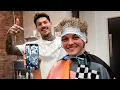 Giving A Client BLONDE HIGHLIGHTS In Modern Mullet Transformation