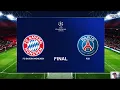 PES 2020 | Bayern Munich vs Paris Saint-Germain (PSG) | Final UEFA Champions League UCL | Gameplay