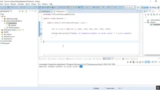 Print the number of elements present in an array in Java