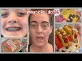 NEW EYEBROWS MEIJER SAM S ALDI HAULS MAKING TACOS VLOG - 26 Angie s Life