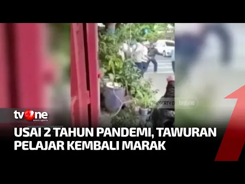 Aksi Tawuran Pelajar Bikin Resah Warga Ciracas | Kabar Utama tvOne