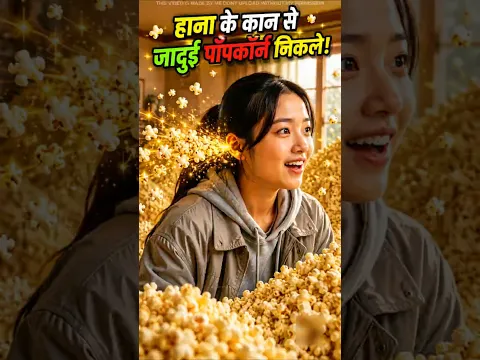 😂HANA के काँन से जादुई  POPCORN निकले🍿| Kdrama in hindi | #kdrama #shorts