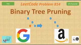 Binary Tree Pruning Leetcode 814 Binary Tree Google Amazon