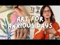 Therapeutic Art Activity For Anxiety How To Draw For Stress Relief