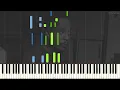 Bud Powell - Polka Dots And Moonbeams 1954 (Jazz Piano Ballad Synthesia)