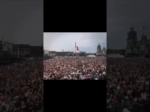 🔥 Mexico faces a MASSIVE CROWD 🔥 because of  BTS 💜 Army power 🔥 #mexico #arirang #bts