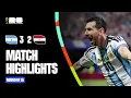 Highlights Argentina 3-2 Egypt FIFA World Cup 2026