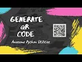 Generate QR Code for any using Python and Share it Awesome Python Utilities Windows
