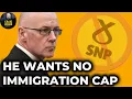 SNP John Swinney Wants No Caps On Immigration