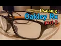 How to install temple earsocks rubber on your Crosslink Rx glasses