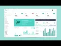 Responsive Admin Dashboard Design Using HTML CSS JavaScript