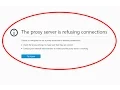 How To Fix The proxy server is refusing connections Error in Mozilla firefox