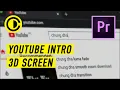 Download Lagu Youtube intro 3D screen Premiere Pro Tutorial