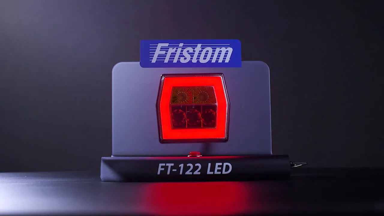 Video: LED compact achterlicht zonder kentekenverlichting | 12-36v | 5-PIN | V10C3-720B5