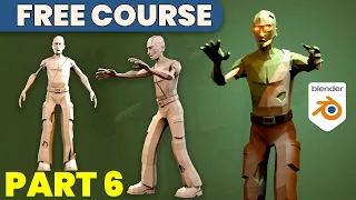 How to Model Characters in Blender (Step-by-Step for Beginners) Part 6