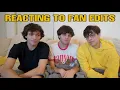 REACTING TO FAN EDITS OUR VIRAL MOMENTS
