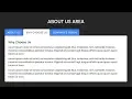 About Us Section with Bootstrap Tab Twitter bootstrap tutorial How to use bootstrap in html