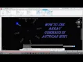 How To Use Array Command in Autocad 2021