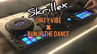 dirty vibe x bun up the dance live mix skrillex mashup pro dj unleashes hell adnan