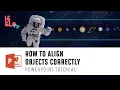 PowerPoint Tutorial How to align objects correctly