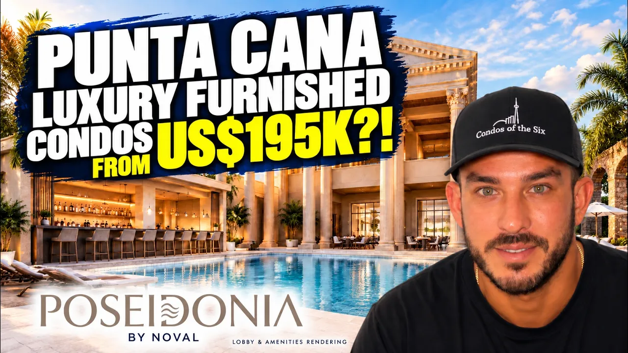 Punta Cana Condos for Sale from $195K | Poseidonia Residences, Cana Bay