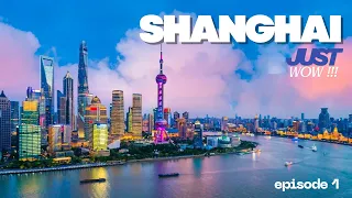 我们带全家去了中国上海，旅程太疯狂了
