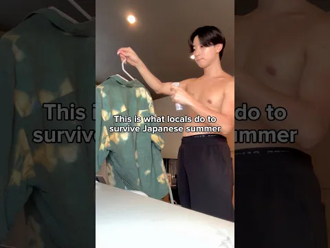 How Japanese People Survive Their HOTTEST Summer😳