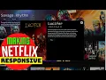 making Netflix clone responsive Netflix clone part 2