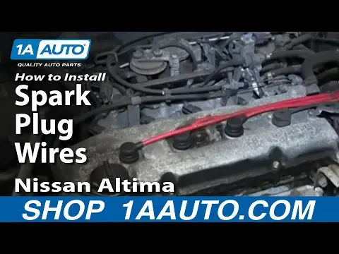 How To Replace Spark Plugs Wires 97 01 Nissan Altima 1a Auto
