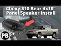 1998 - 2004 Chevy S10 Jimmy Sonoma Rear Speaker Install
