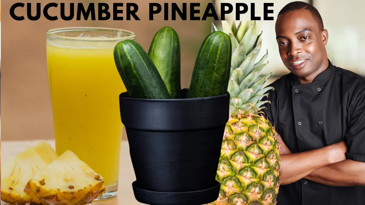 Best Drink Cucumber and Pineapple   Jamaica Chef Recipe