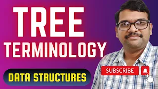 DS - 32-Tree Terminology in Data Structures Root Leaf Edge Level More Explained DSA using C