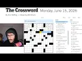 I Made A Mistake NYT New York Times Crossword - Monday June 15