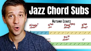 jazz chord substitutions explained