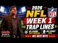 2026 NFL Week 1 Trap LInes Tony George NFL Season Picks and Predictions NFL Expert Picks