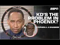 Stephen A Smith thinks Kevin Durant IS A PROBLEM with the Phoenix Suns First Take