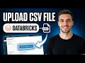 How to Upload CSV File in Databricks Step by Step