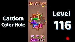 Catdom Color Hole Level 116 Screenshot