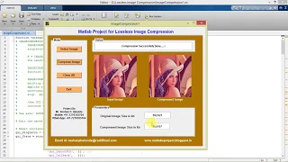 Matlab Project with Source Code Lossless Image Compression