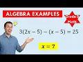 Algebra Polynomials Examples Made Easy