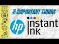 Turning Printers into a Subscription 3-Years with Instant Ink from HP Cost vs Value