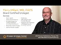 Dr Terry Milam Urologist at Prosser Urology Center