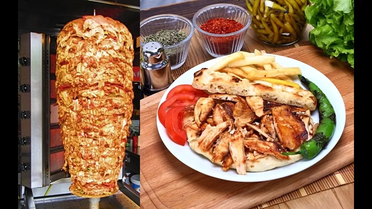 Turkish Doner Chicken Kebap Recipe Traditional Food