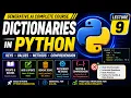 Dictionaries in Python Explained Methods Keys Values Gen AI Course Lecture 9