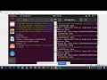 client server connection on ubuntu