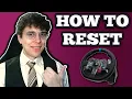 How To Reset G29