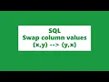 SQL Query How to swap column values