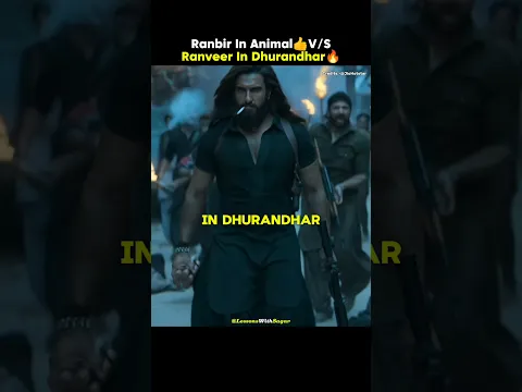 Ranbir in Animal v/s Ranveer in Dhurandhar π₯|Salman Khan